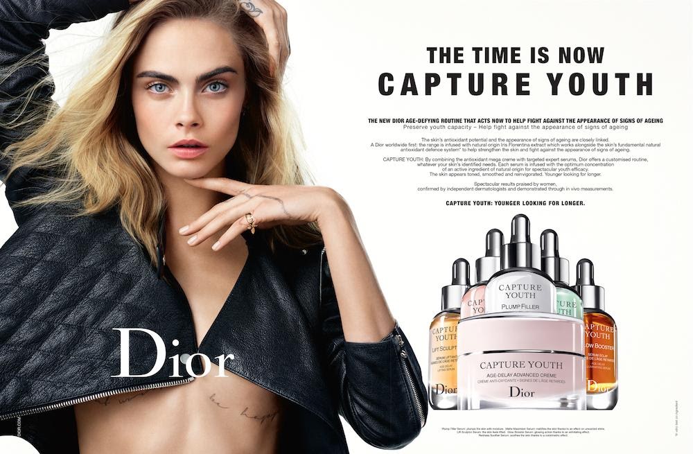 beauty copywriting examples from Dior